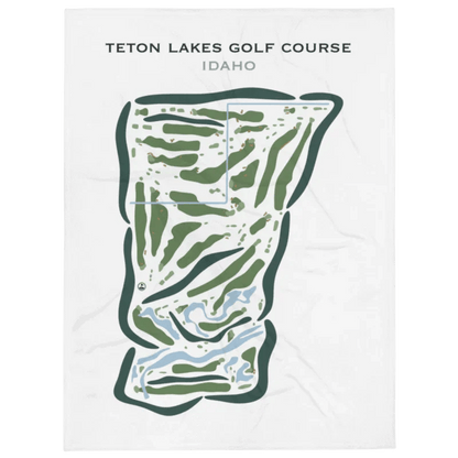 Teton Lakes, Idaho - Printed Golf Courses