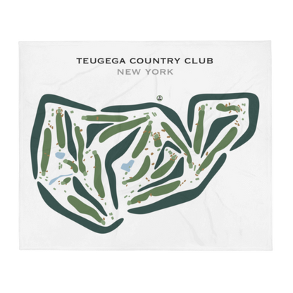 Teugega Country Club, New York - Printed Golf Courses