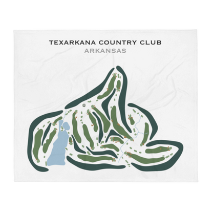 Texarkana Country Club, Arkansas - Printed Golf Courses