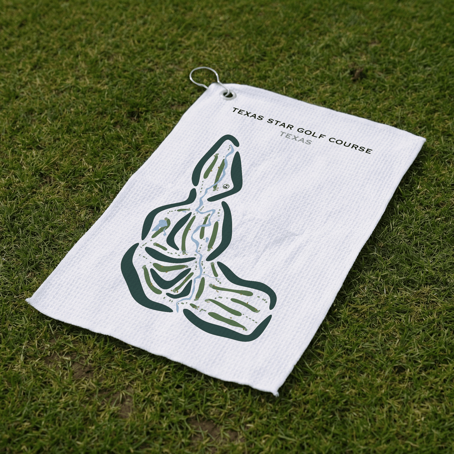 Texas Star Golf Course, Texas - Printed Golf Courses