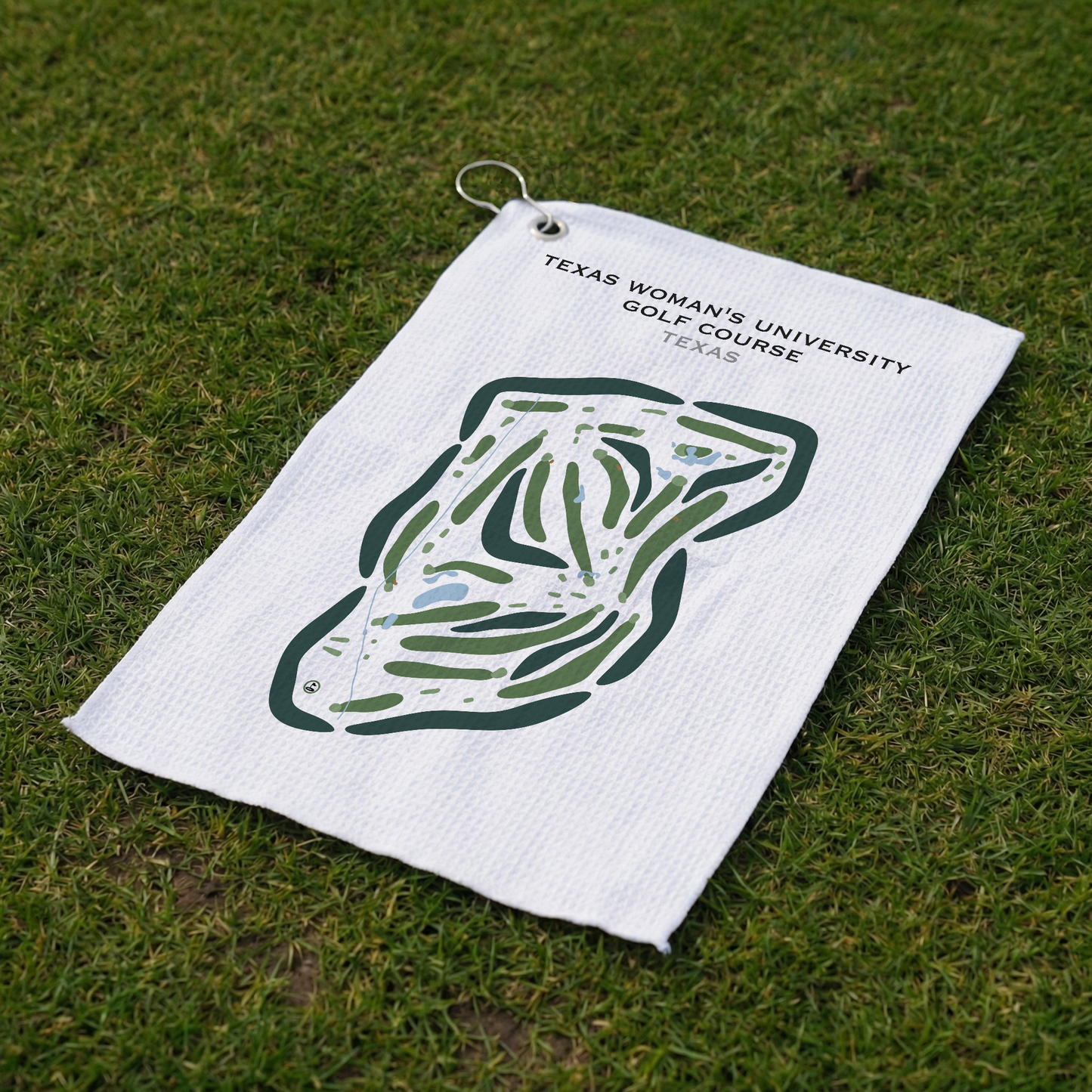 Texas Woman's University Golf Course, Texas - Printed Golf Courses