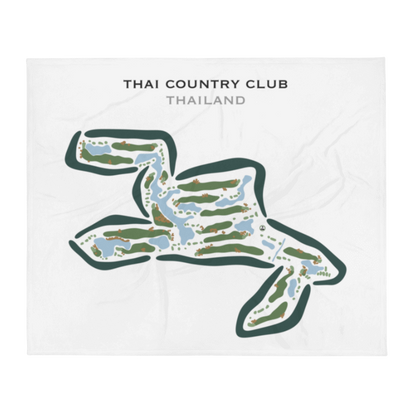 Thai Country Club, Thailand - Printed Golf Courses