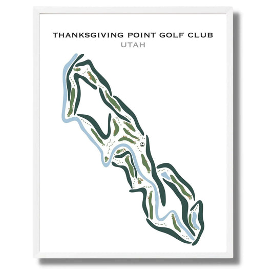 Thanksgiving Point Golf Club, Utah - Printed Golf Courses
