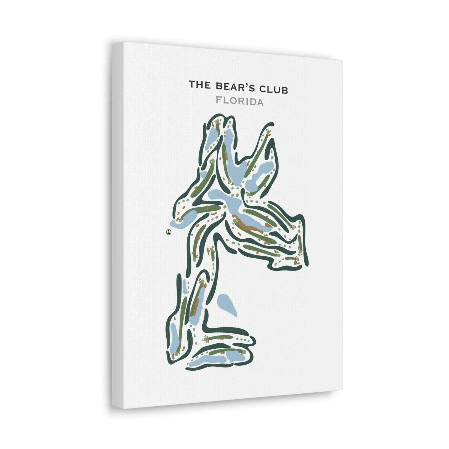 The Bear's Club, Florida - Printed Golf Courses