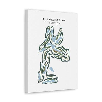 The Bear's Club, Florida - Printed Golf Courses