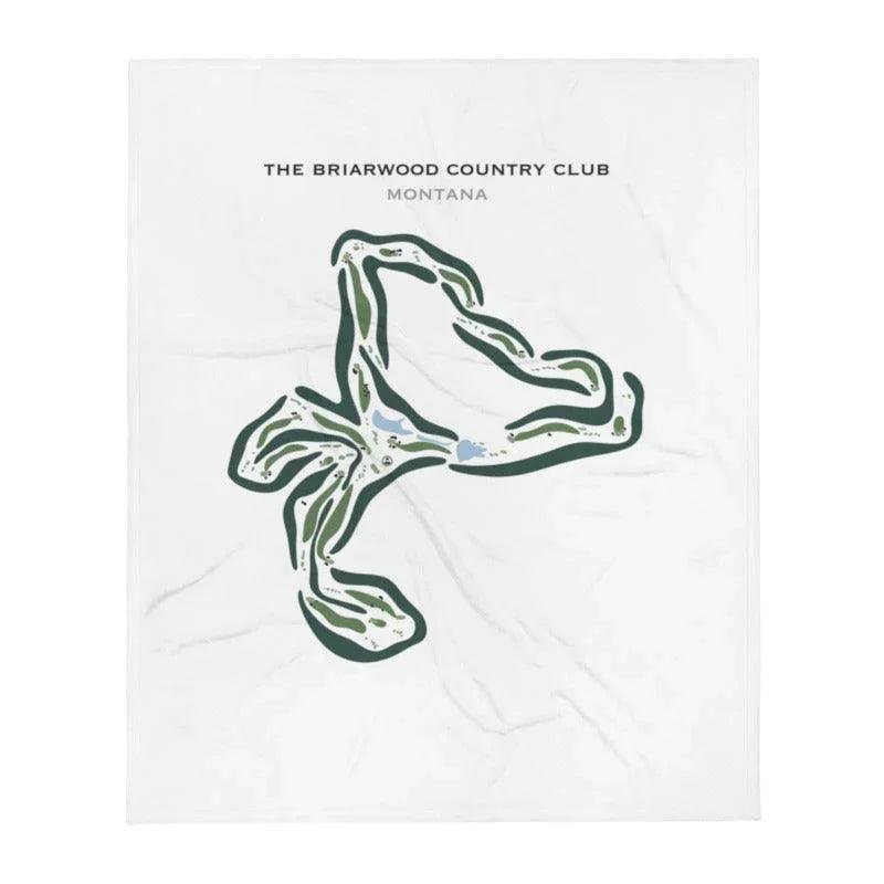 The Briarwood Country Club, Montana - Printed Golf Courses