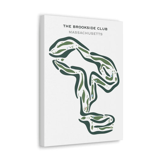 The Brookside Club, Massachusetts - Printed Golf Courses