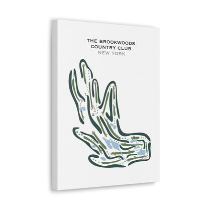 The Brookwoods Country Club, New York - Printed Golf Courses