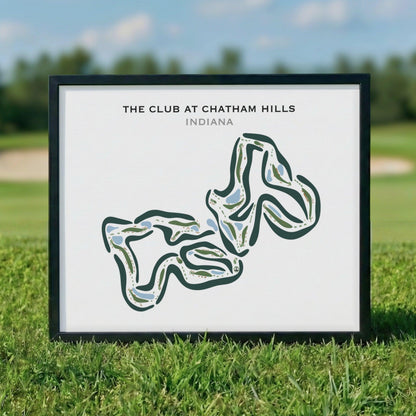 The Club at Chatham Hills, Indiana - Printed Golf Courses