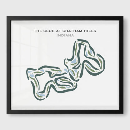 The Club at Chatham Hills, Indiana - Printed Golf Courses