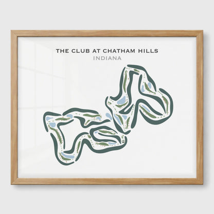 The Club at Chatham Hills, Indiana - Printed Golf Courses