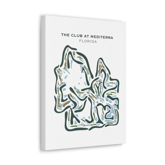 The Club at Mediterra, Florida - Printed Golf Courses