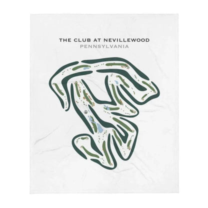 The Club at Nevillewood, Pennsylvania - Printed Golf Courses