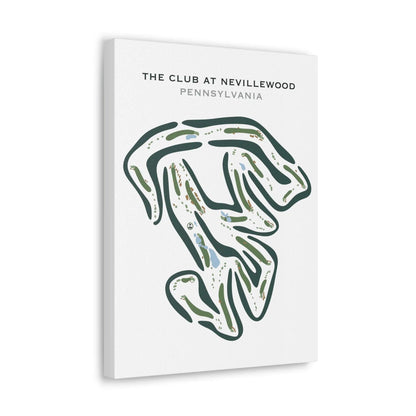 The Club at Nevillewood, Pennsylvania - Printed Golf Courses