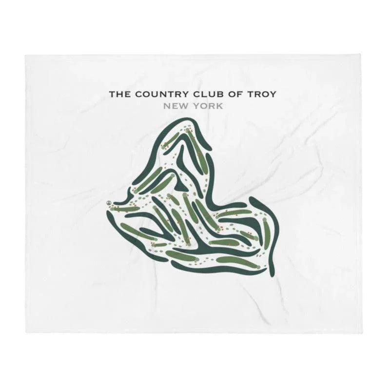 The Country Club Of Troy, New York - Printed Golf Courses