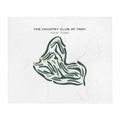The Country Club Of Troy, New York - Printed Golf Courses