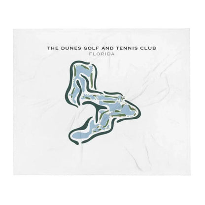 The Dunes Golf & Tennis Club, Florida - Printed Golf Courses
