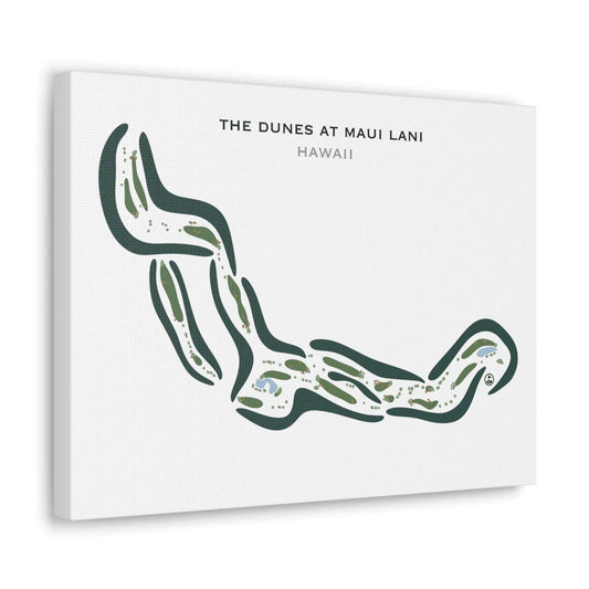 The Dunes Maui Lani, Hawaii - Printed Golf Courses