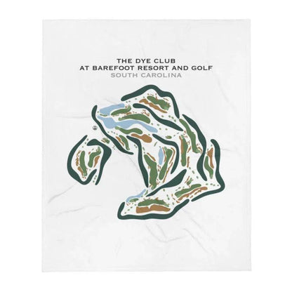 The Dye Club At Barefoot Resort, South Carolina - Printed Golf Courses