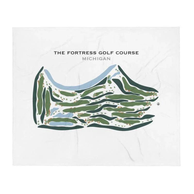 The Fortress Golf Course, Michigan - Printed Golf Courses