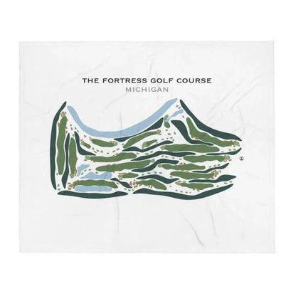 The Fortress Golf Course, Michigan - Printed Golf Courses