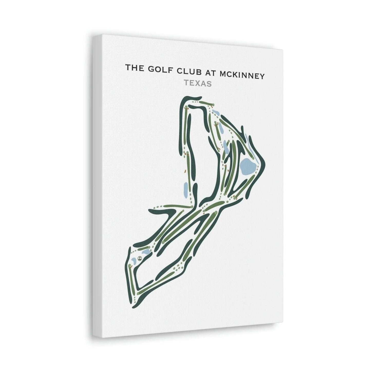 The Golf Club at McKinney, Texas - Printed Golf Courses