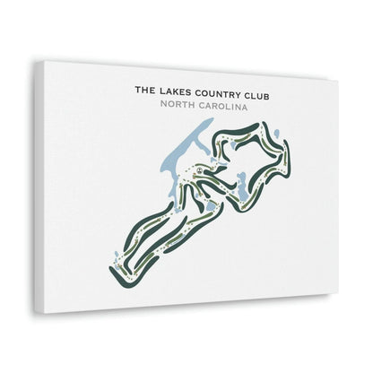 The Lakes Country Club, North Carolina - Printed Golf Courses