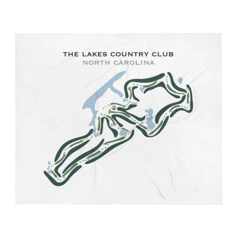 The Lakes Country Club, North Carolina - Printed Golf Courses