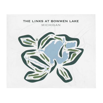 The Links at Bowen Lake Golf Course, Michigan - Printed Golf Course