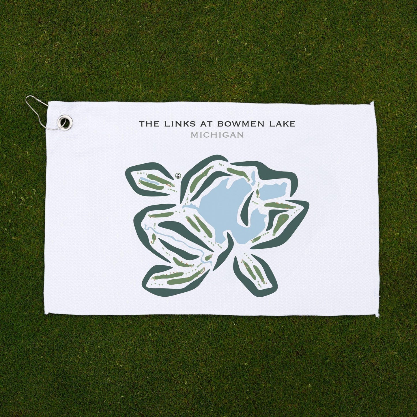 The Links at Bowen Lake Golf Course, Michigan - Printed Golf Course
