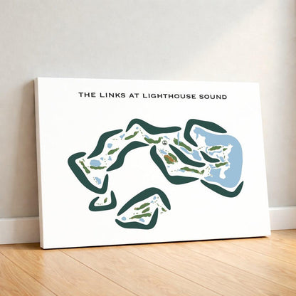 The Links At Lighthouse Sound, Maryland - Printed Golf Courses