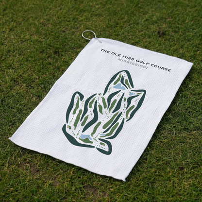 The Ole Miss Golf Course, Mississippi - Printed Golf Course