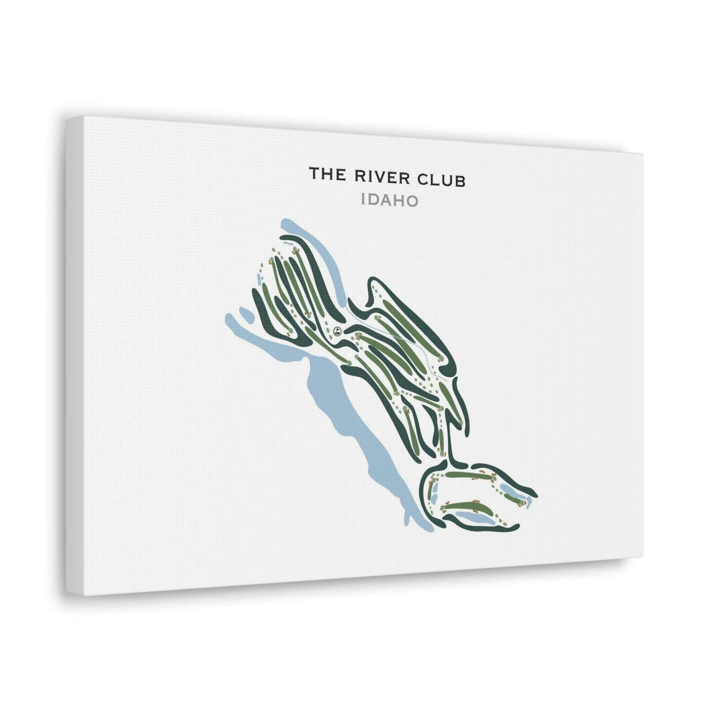 The River Club, Idaho - Printed Golf Courses