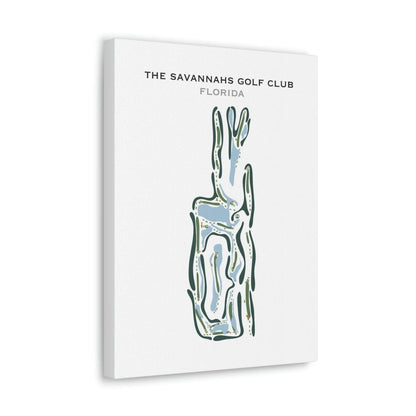 The Savannahs Golf Club, Florida - Printed Golf Courses