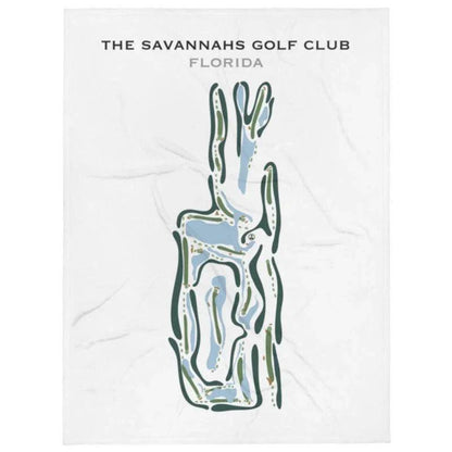 The Savannahs Golf Club, Florida - Printed Golf Courses