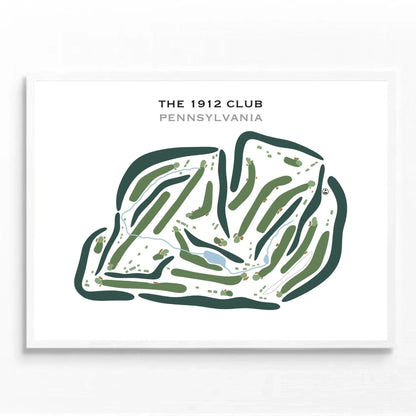 The 1912 Club, Pennsylvania - Printed Golf Courses