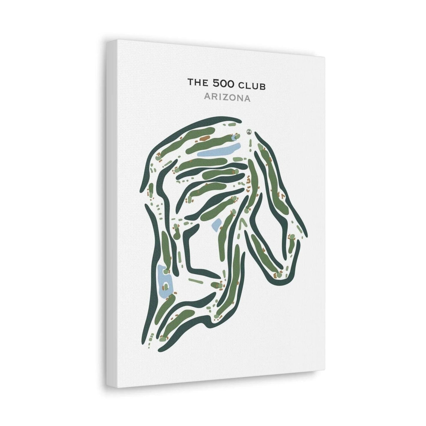The 500 Club, Arizona - Printed Golf Course