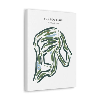 The 500 Club, Arizona - Printed Golf Course
