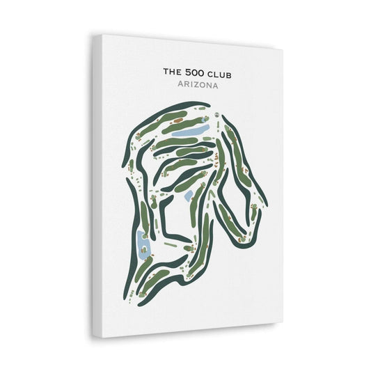 The 500 Club, Arizona - Printed Golf Course