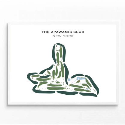 Apawamis Country Club, New York - Printed Golf Courses