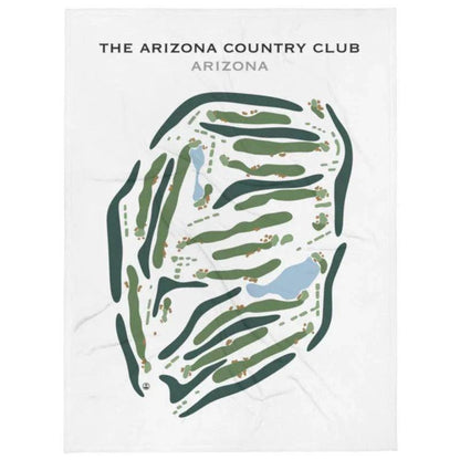 The Arizona Country Club, Arizona - Printed Golf Course
