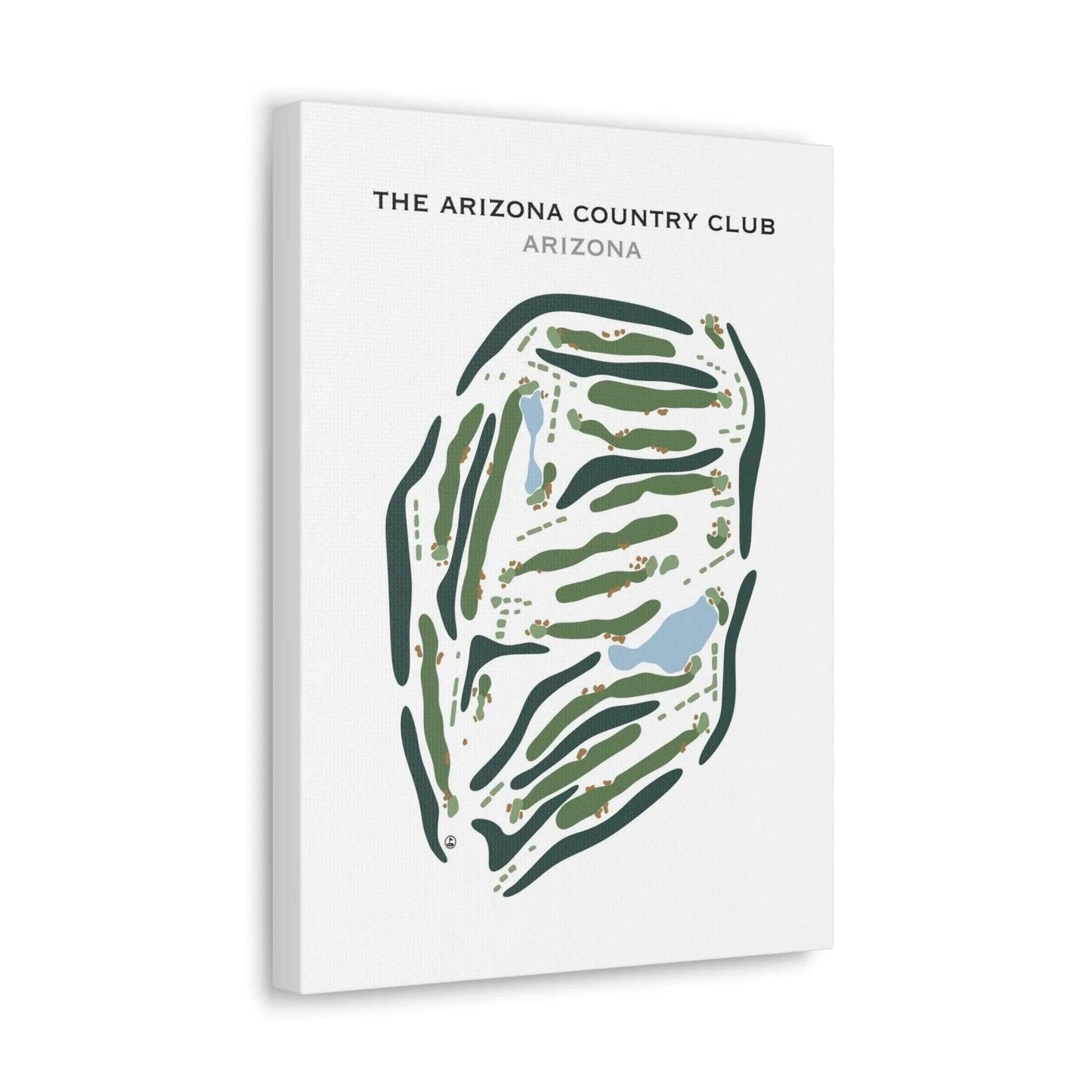 The Arizona Country Club, Arizona - Printed Golf Course