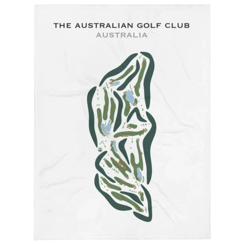 The Australian Golf Club, Australia - Printed Golf Courses
