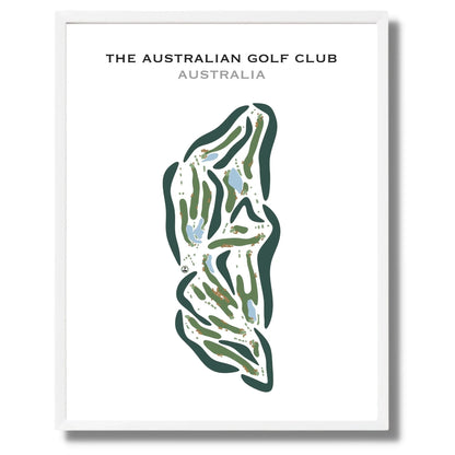 The Australian Golf Club, Australia - Printed Golf Courses