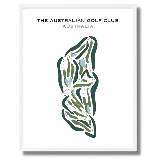 The Australian Golf Club, Australia - Printed Golf Courses