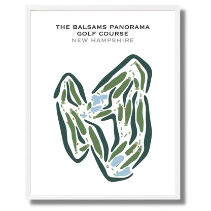 The Balsams Panorama Golf Course, New Hampshire - Printed Golf Courses