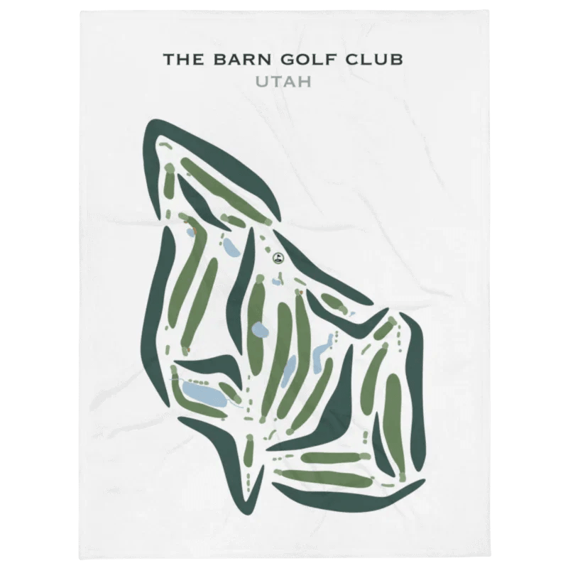 The Barn Golf Club, Pleasant View Utah - Printed Golf Courses