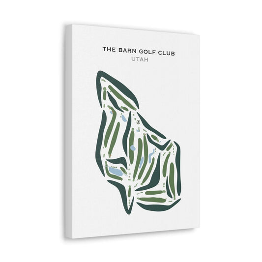 The Barn Golf Club, Pleasant View Utah - Printed Golf Courses