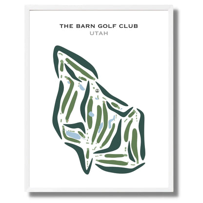 The Barn Golf Club, Pleasant View Utah - Printed Golf Courses