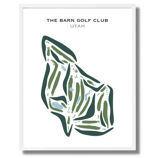 The Barn Golf Club, Pleasant View Utah - Printed Golf Courses